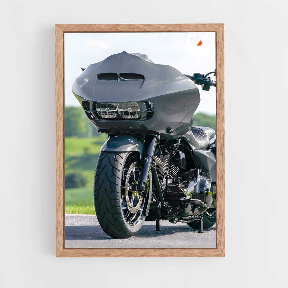 Poster splendide Road glide – affiche Harley-Davidson (vue 4)